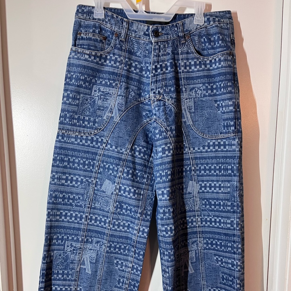 Ahluwalia Blue Kampala Jeans